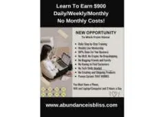 Be paid daily. Say good by to MLM or recruiting.