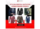 Rent Your Perfect Homecoming Suit Today!