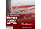 Twitter Content Writing – Concise & Impactful Tweets for Brand Growth