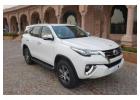 Fortuner Car Rental Jaipur