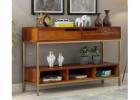 Classic Wooden Console Table with Drawers – Functional & Chic