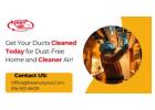 Get Your Ducts Cleaned Today for Dust-Free Home and Cleaner Air!